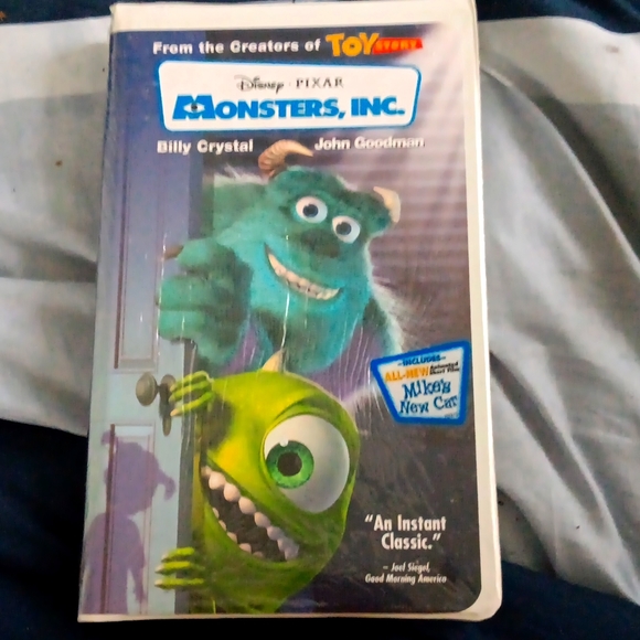 Disney Pixar Monsters, Inc VHS Tape - Picture 1 of 3